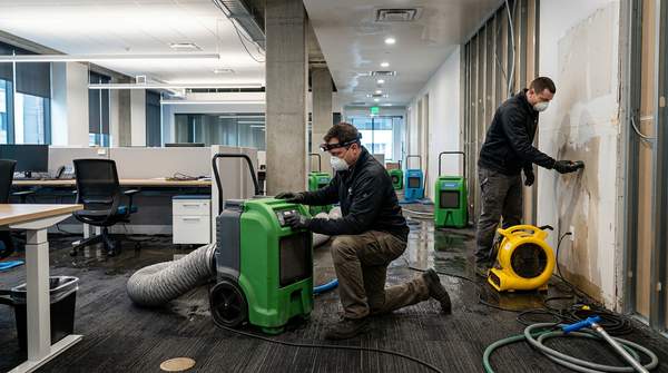 Commercial Water Damage: How Businesses Can Plan for Restoration