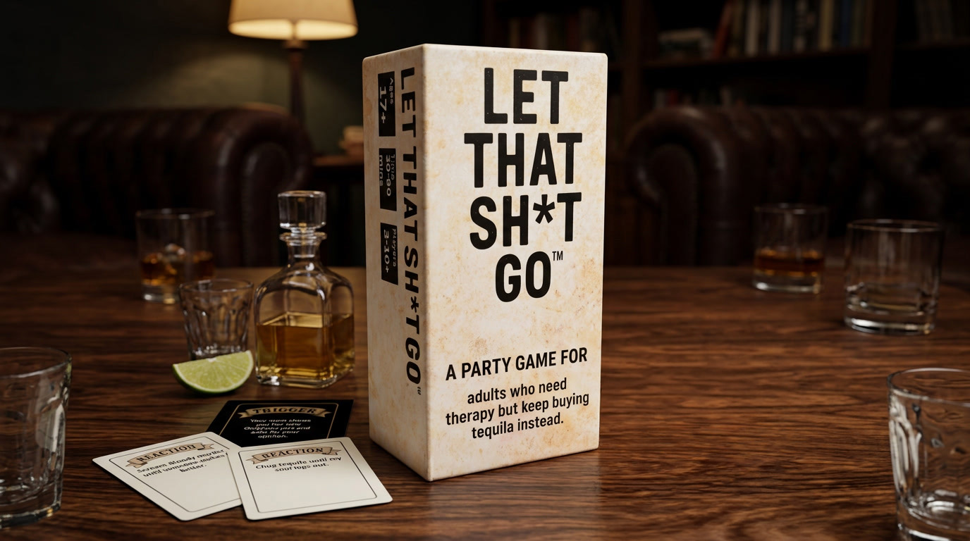 Curious About Let That Sh*t Go? Here's the Rundown on the Therapeutic Party Game