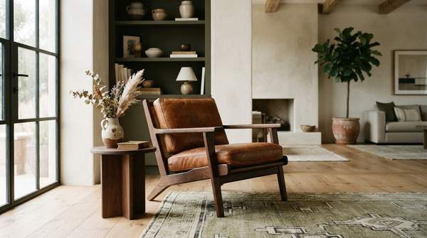 Editorial illustration for How to Choose One Great Vintage Piece and Make It Belong in a Modern Home
